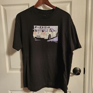 Key Street Kaiju Kurumu Black T-shirt